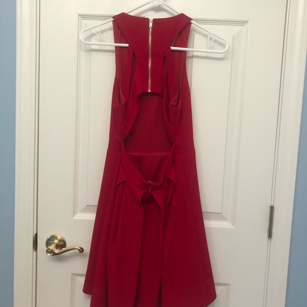 Red Racerback Lulu’s dress - Picture 2 of 3